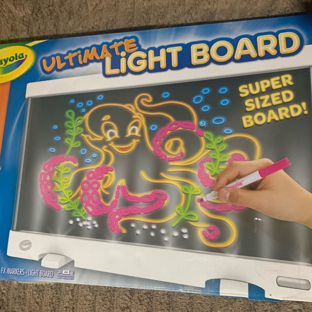 Crayola light board